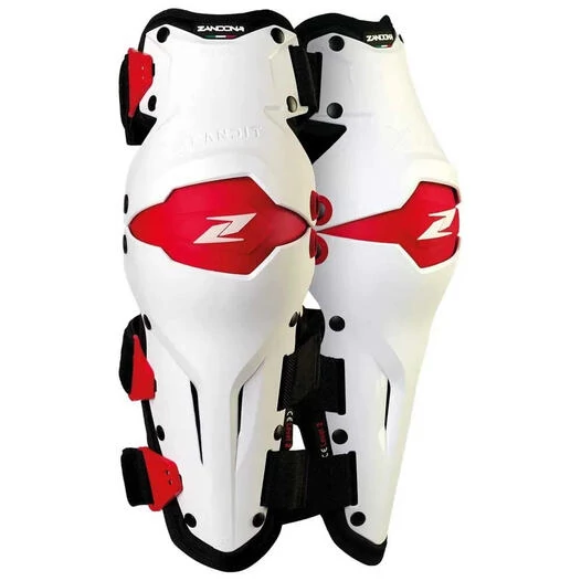 ZANDONA X-Bandit Knee Guards Красно-белый