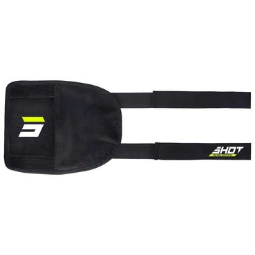 SHOT Unpeak knee guards Black / neon yellow