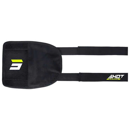 SHOT Unpeak knee guards Black / neon yellow