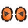 DAINESE Pista Knee Sliders Fluo Orange / Black