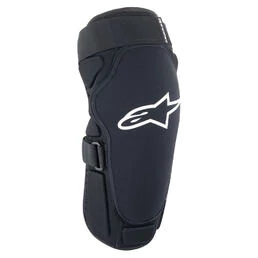 ALPINESTARS BICYCLE A-Impact Plasma Pro knee guards Черно-белый