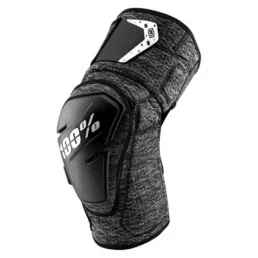 100percent Fortis Knee Guards Серо-черный (размер: s/m)