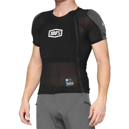 100percent Tarka Short Sleeve Protection T-Shirt Черный (размер: s)