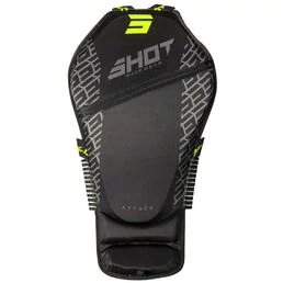 SHOT Attack Back Protector Серо-черный