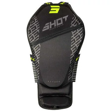 SHOT Attack Back Protector Серо-черный