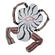 UFO Back Protector White / Black / Red