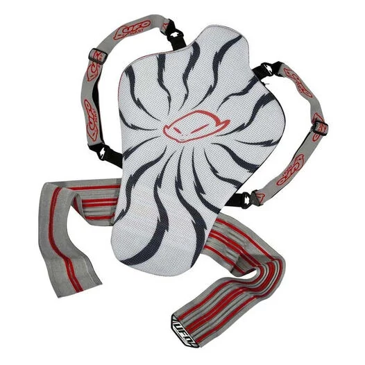 UFO Back Protector White / Black / Red