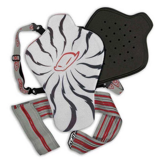 UFO Back Protector White / Black / Red