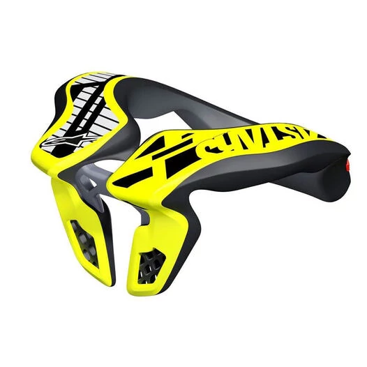 ALPINESTARS Neck Support neck protector BLACK YELLOW FLUO