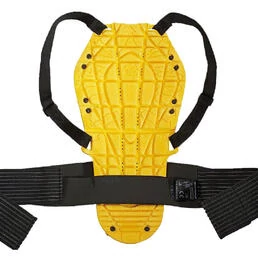 SPIDI Warrior Evo Back Protector Черно-желтый