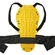 SPIDI Warrior Evo Back Protector Черно-желтый