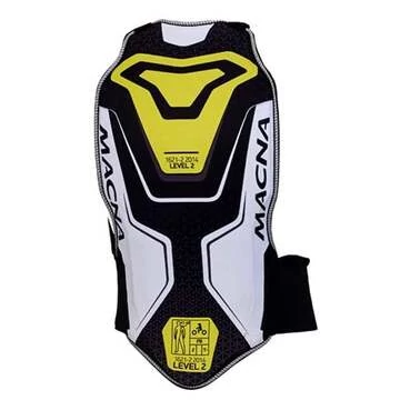 MACNA Back Protector Black / White / Yellow