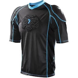 7IDP Flex Short Sleeve Protective Jersey Сине-черный (размер: m)