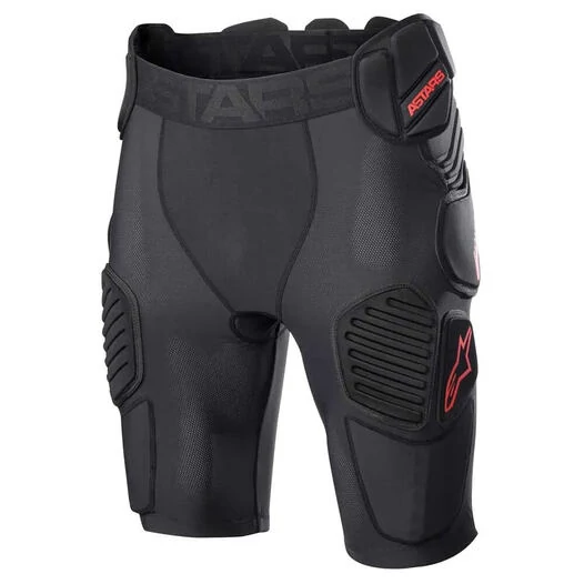 ALPINESTARS Bionic Pro Protective Shorts Красно-черный (размер: s)