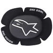 ALPINESTARS GP Sport Evo Knee Sliders Черно-белый