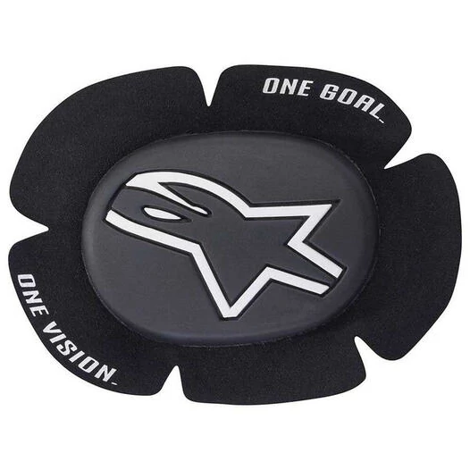 ALPINESTARS GP Sport Evo Knee Sliders Черно-белый