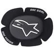 ALPINESTARS GP Sport Evo Knee Sliders Черно-белый