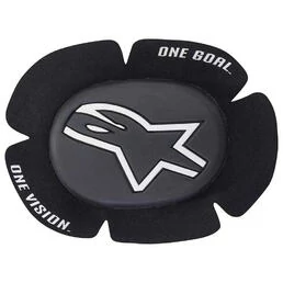ALPINESTARS GP Sport Evo Knee Sliders Черно-белый