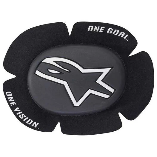 ALPINESTARS GP Sport Evo Knee Sliders Черно-белый