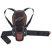 ALPINESTARS Nucleon KR 1 Cell Back Protector Transparent / Smoke Red / Black