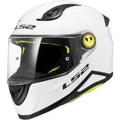 LS2 FF812 KID SOLID Kids Full Face Motorcycle Мотошлем White