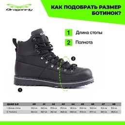 Dragonfly QUAD 2.0 Black мотоботы черные
