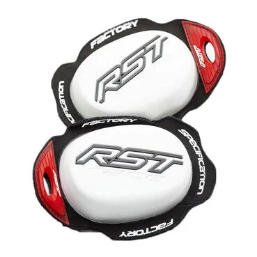 RST Factory Reverse Velcro Knee Sliders Белый
