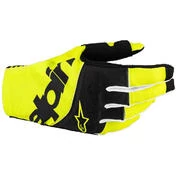 Alpinestars TECHSTAR Cross Enduro Motorcycle мотоперчатки Black Fluorescent Yellow