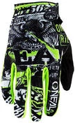 Cross Enduro Motorcycle мотоперчатки Oneal Matrix Glove Attack Black yellow
