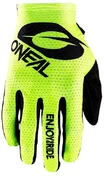 Cross Enduro Motorcycle мотоперчатки Oneal Matrix Glove Stacked Yellow