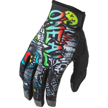 Oneal Mayhem Rancid Cross Enduro мотоперчатки Black White