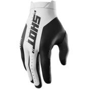 Motocross Enduro мотоперчатки Shot LITE PRO Black White