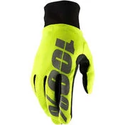 100% HYDRO WP Moto Cross Enduro MTB мотоперчатки Fluo Yellow