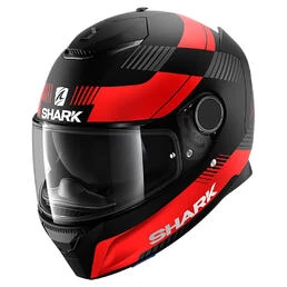 SHARK Spartan 1.2 Strad Full Face Helmet Matte Black / Red / Anthracite (размер: xl)
