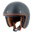 HELSTONS Naked open face helmet Black Carbon Matt