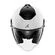 SHARK RS Jet Blank open face helmet Glossy White / Azur