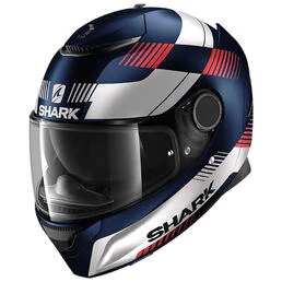SHARK Spartan 1.2 Strad Full Face Helmet Matte Blue / White / Red (размер: xl)