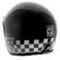 HELSTONS Course open face helmet Черно-белый