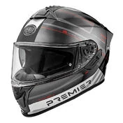 PREMIER HELMETS Evoluzione SP 92 full face helmet Red / White / Black