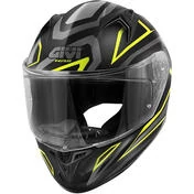 Givi 50.7 PROTON Titanium Yellow Full Face Motorcycle Мотошлем
