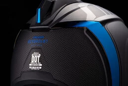 Icon Airform Resurgent мотошлем синий