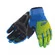 Dragonfly Enduro Blue Green мотоперчатки зеленые