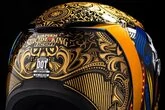 Icon Airform Suicide King мотошлем золотой