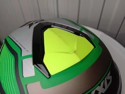 AXXIS OF504SV Mirage SV Vilage Matt Green мотошлем открытый зеленый матовый. Размер М (уценка)