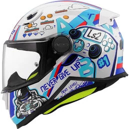LS2 FF812 KID NEXT LEVEL Kids Full Face Motorcycle Мотошлем White
