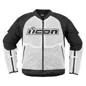 Icon Overlord 3 Mesh CE White мотокуртка белая. Размер XL (уценка)