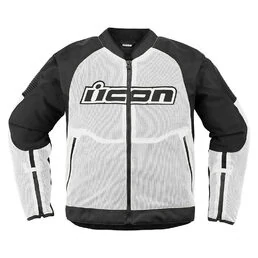 Icon Overlord 3 Mesh CE White мотокуртка белая. Размер XL (уценка)