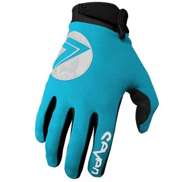 SEVEN MX ANNEX DOT Cyan Cross Motorcycle мотоперчатки