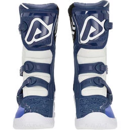Acerbis X-TEAM KID Kids Motocross Enduro Boot Blue White