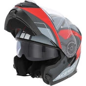 Acerbis Modular Motorcycle Мотошлем Double визор SEREL 22.06 Grey Red Matt